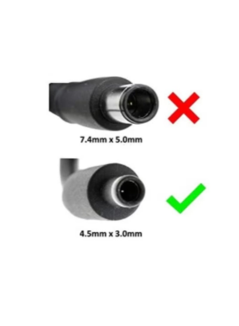 Terabyte 19.5V 6.67A 130W Laptop AC Power Replacement Adapter for Dell Precision M3800 Mobile Workstation XPS 15 9530, 9550 With Power Cable - Image 3